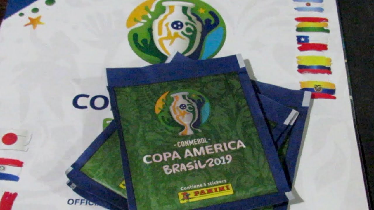 Álbum de Figurinhas e Cromos Panini Copa America 2019