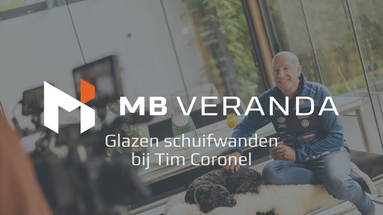 Glazen schuifwanden bij Tim Coronel