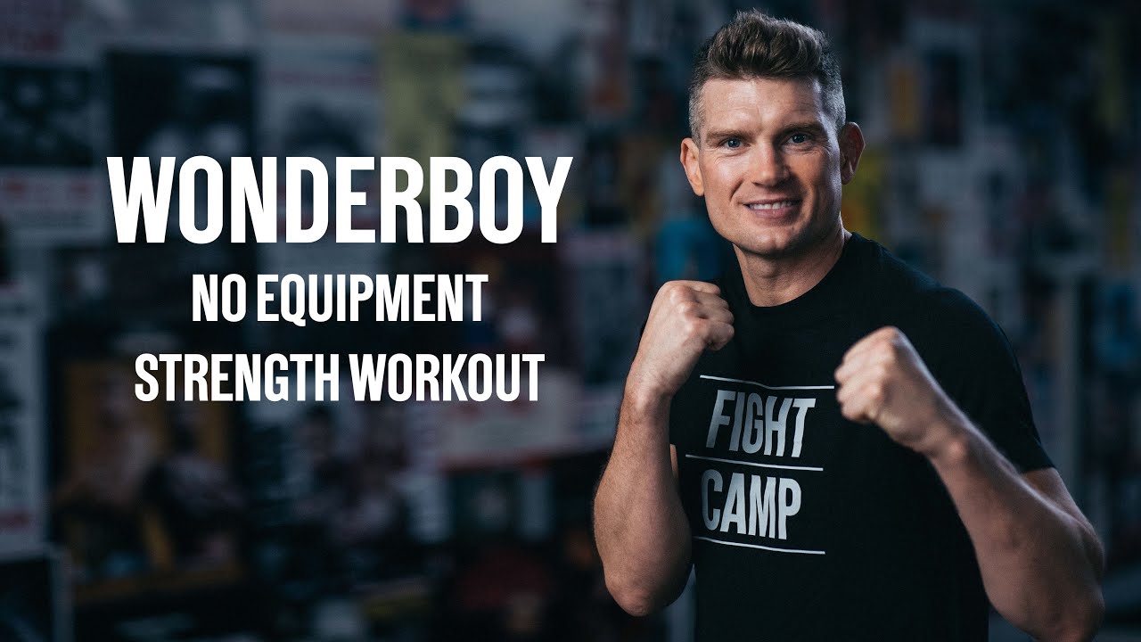 UFC Fighter Stephen Wonderboy Thompson's Explosive Bodyweight Training Routine