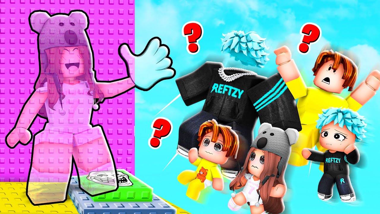 I Become INVISIBLE to TROLL my FAMILY in Roblox SLAP TOWER..