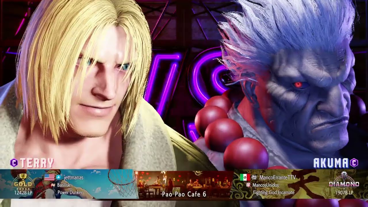 Street Fighter 6_Terry vs Akuma (Room)