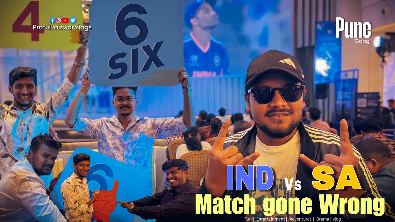 IND vs SA 🤯 | Match Gone Wrong | Madness 😳Everyone! | Pune Gang Reaction #t20worlcup 