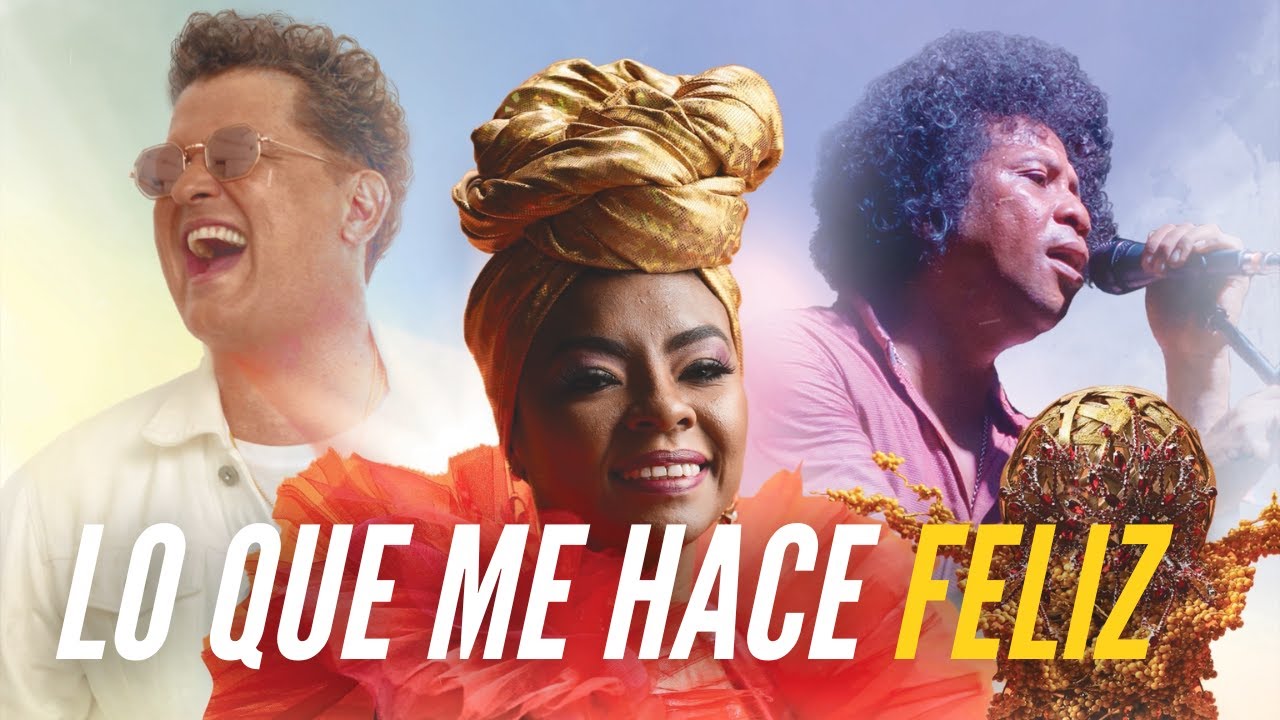 Cynthia Montaño ft. Carlos Vives,  Mikea Mada -  Lo Que Me Hace Feliz (Lyric Video)