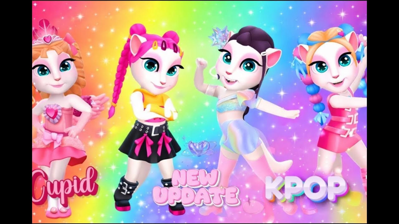 💖🌈ANGELA 2 NEW UPDATE K POP & CUPID