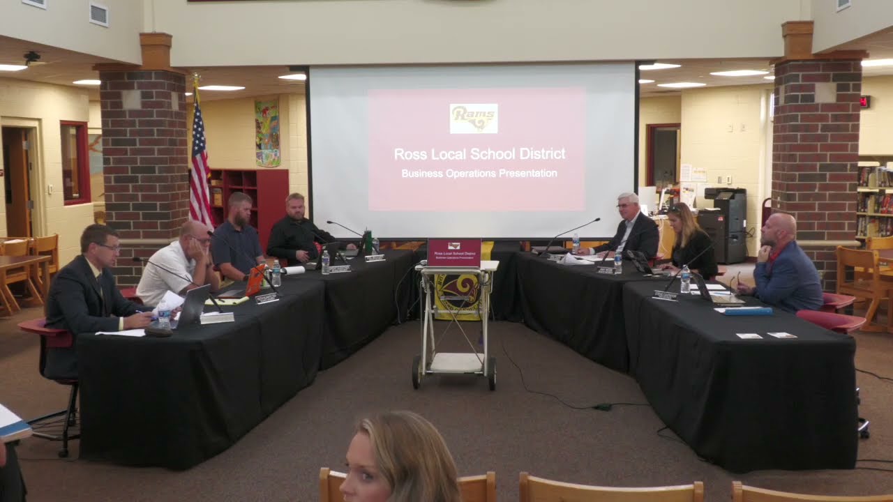 Ross Local School District Board Meeting - September 19, 2024