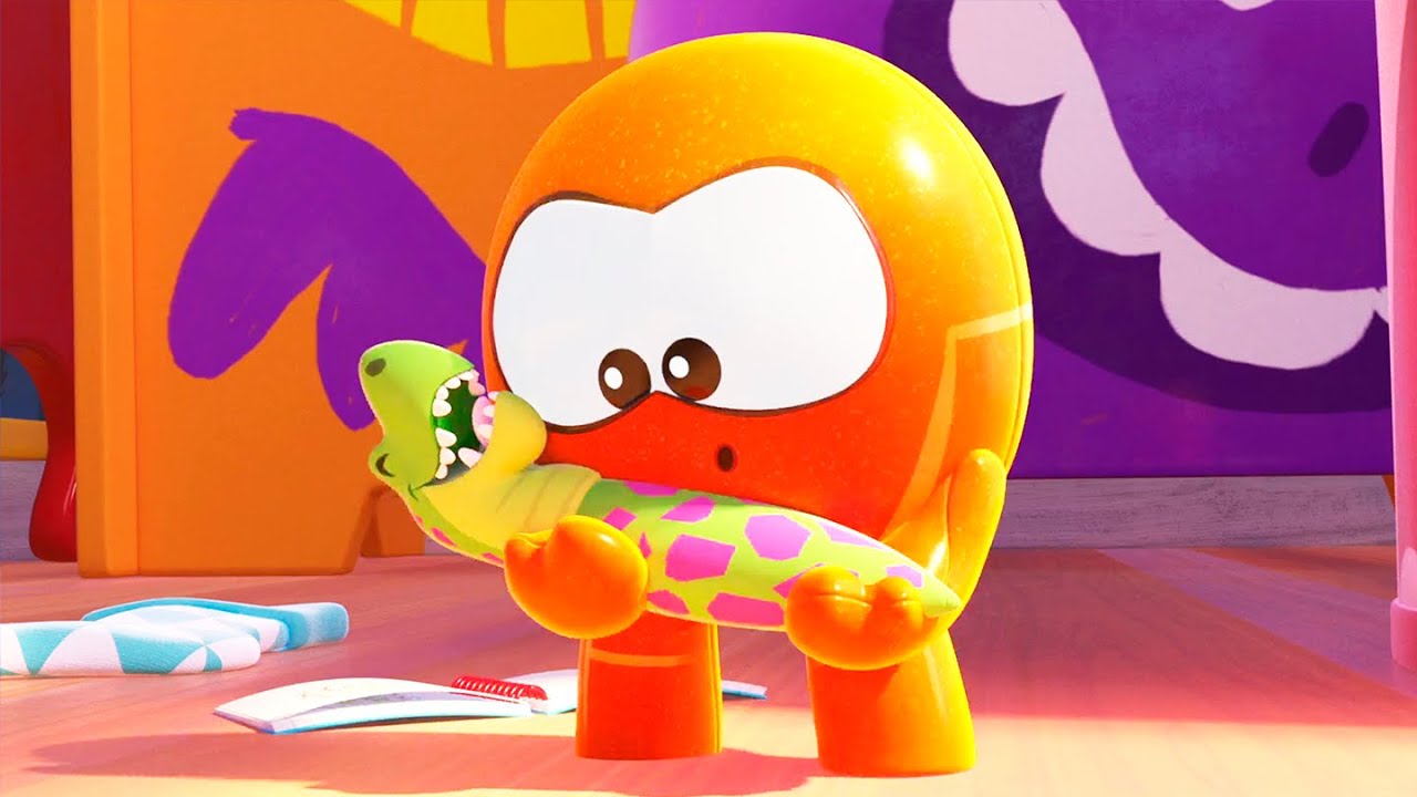 Cartoons - BooMons are playing with a Pencil ✏️🦖 | Cuquin's adventurous friends
