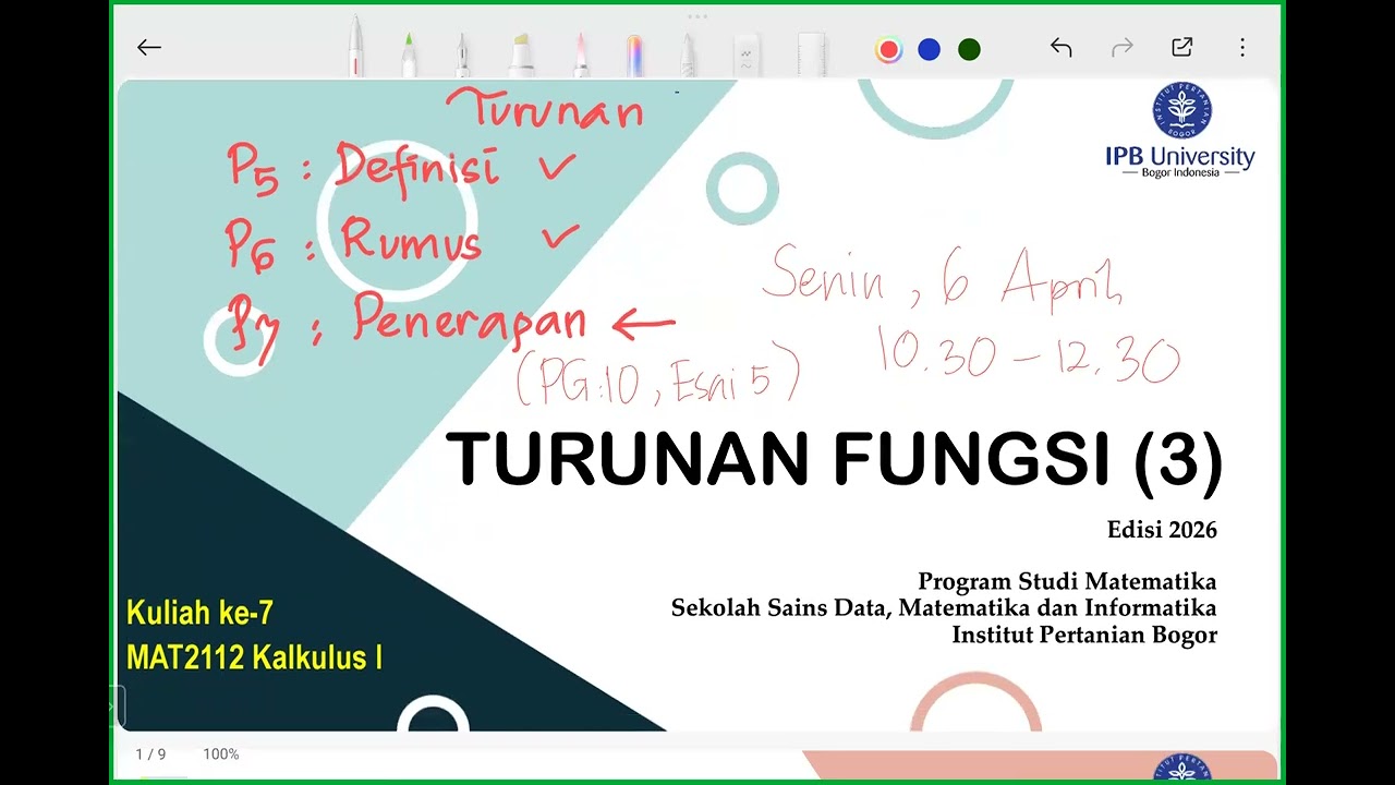SS12 Pekan7 Kal1