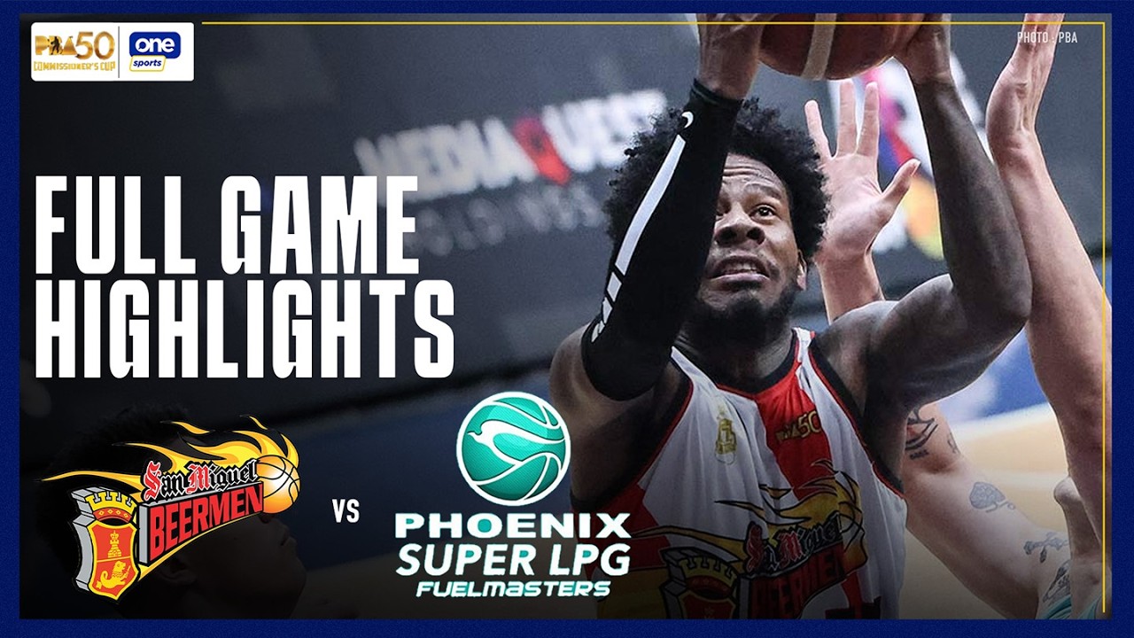 PHOENIX vs SAN MIGUEL | FULL GAME HIGHLIGHTS | PBA SEASON 50 COMMISSIONER&rsquo;S CUP