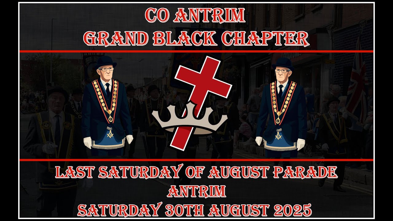 Co Antrim Black Saturday Parade Antrim  (Full Parade) 30/08/25