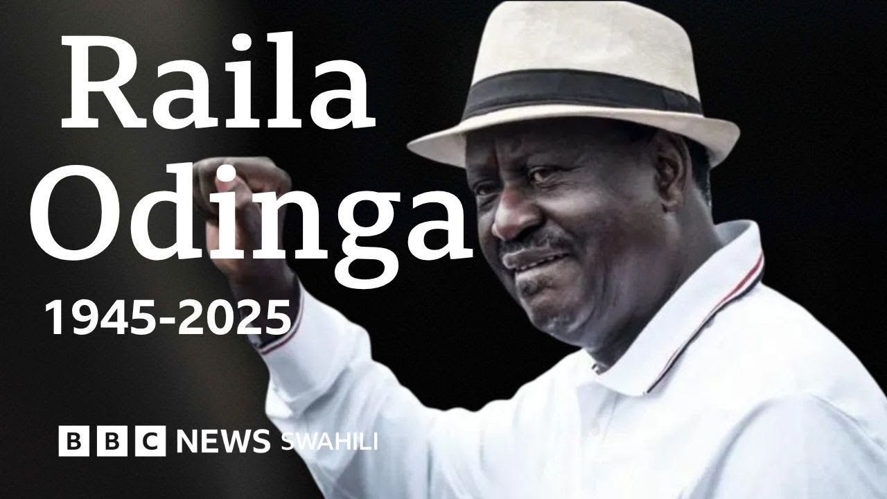 Kenya yaomboleza kifo cha Raila Odinga. Dira ya Dunia TV