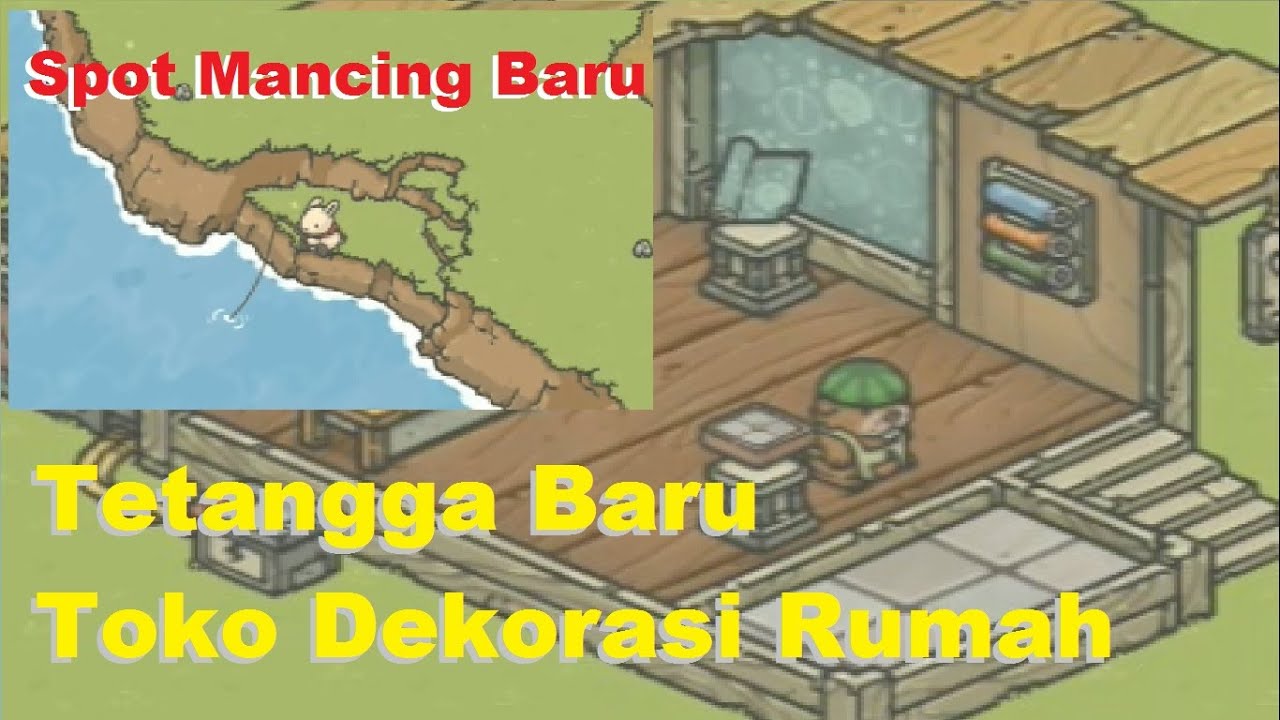 Tsuki Odyssey - Part 2. Tetangga Baaru, Toko Baru, Spot Mancing Baru