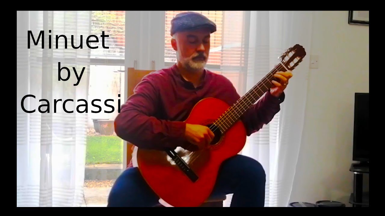 Minuet by Matteo Carcassi. From the All Time Classical Guitar compendium. Performed by Duncan Leigh.