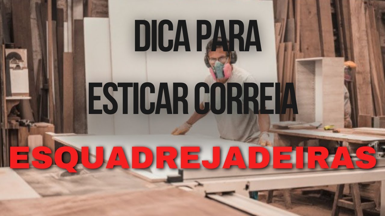 Dica Rápida: Como Esticar a Correia da sua Serra Esquadrejadeira em Segundos!