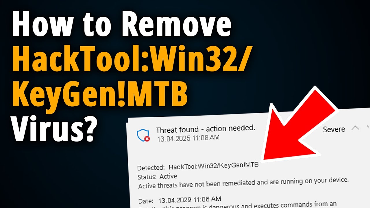 How To Remove HackTool:Win32/KeyGen!MTB? [ Easy Tutorial ]