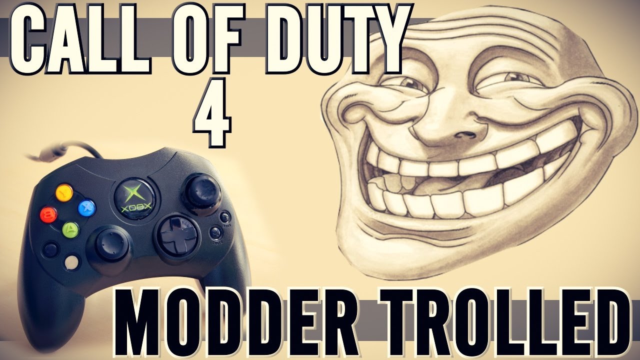 ЧИТАТЕЛЬ В COD 4 ПОД ТРОЛЛЕМ!