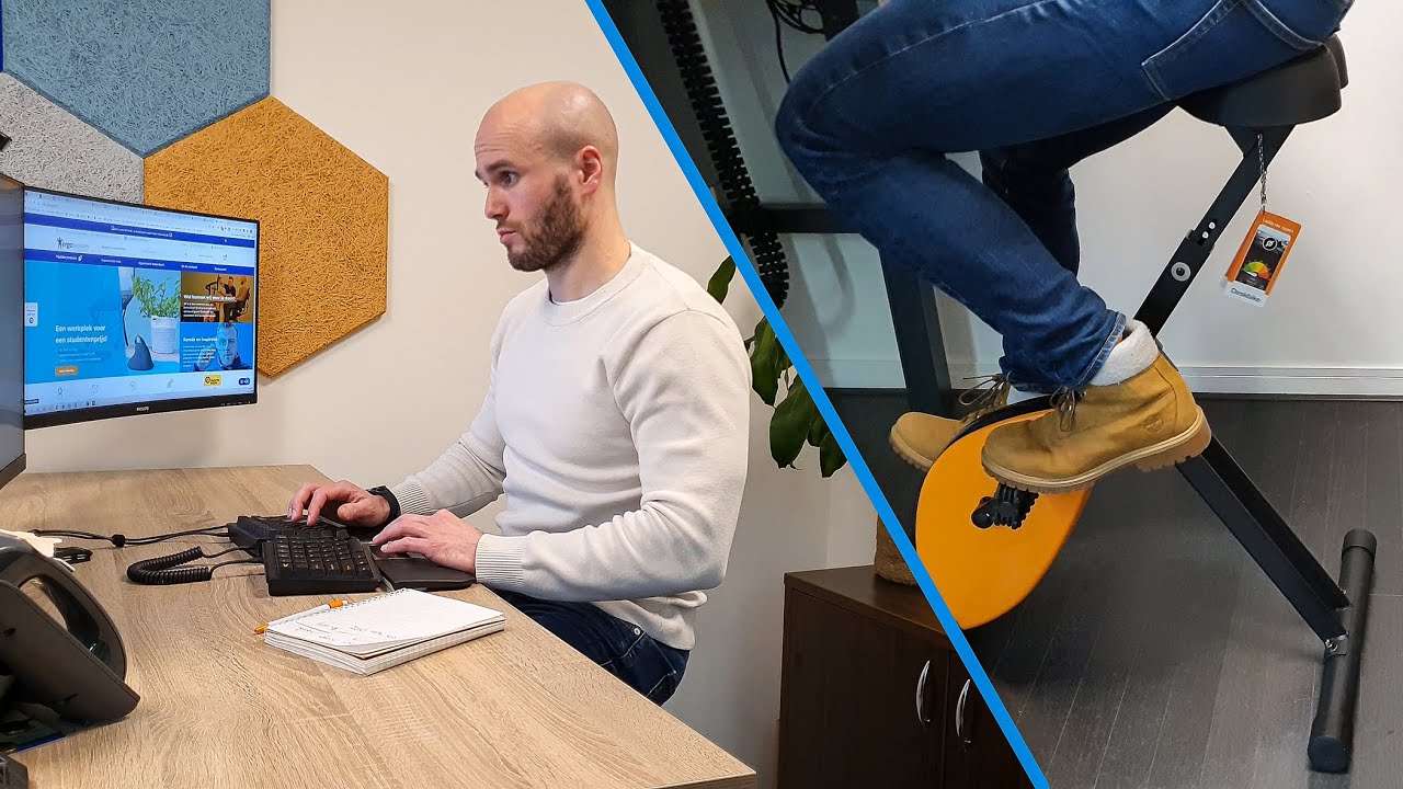 De Deskbike en het snelle afwisselen