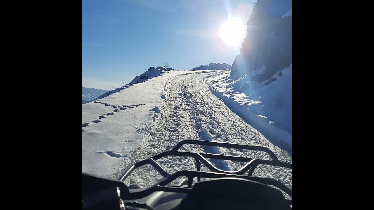 TGB Blade 325 4x2 Atv motor kar snow Hıdırnebi yaylası deestone arazi lastiği