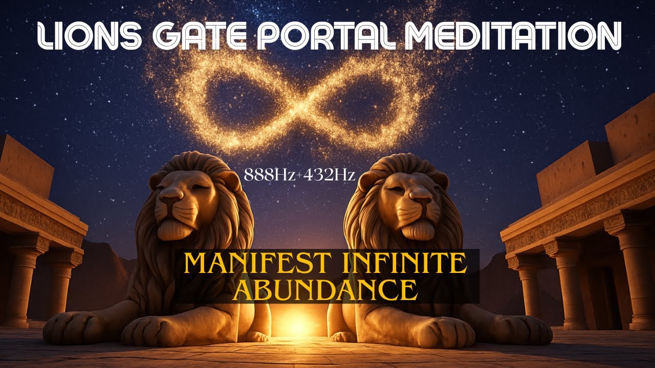 Lions Gate Portal Meditation with 888Hz and 432Hz to Attract Abundance and Blessings