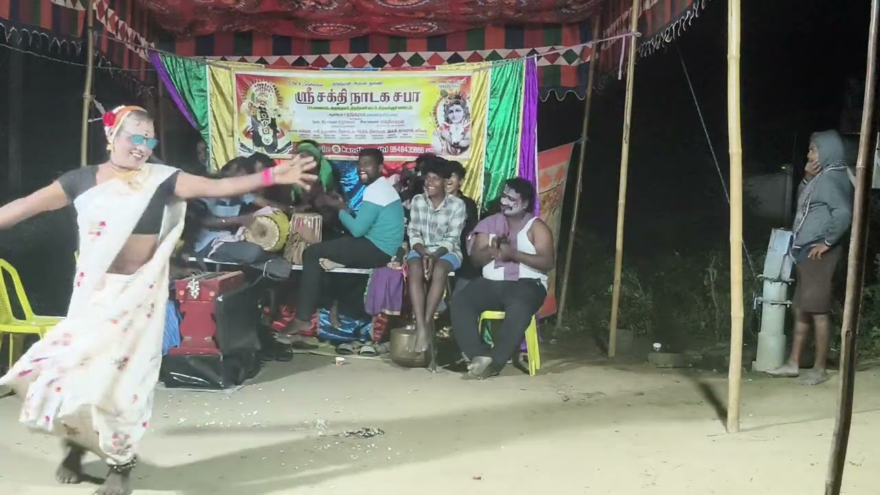 Therukooth Dhesan and Haridhasha and venkatesh and santhosh Entry (pilayaarkandigai)