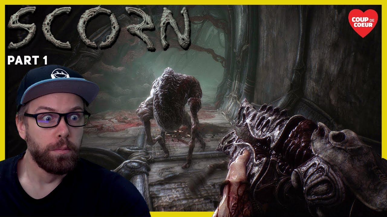 Un nouveau FPS Survival Horreur Gore et Organique | Découverte SCORN - Gameplay FR |