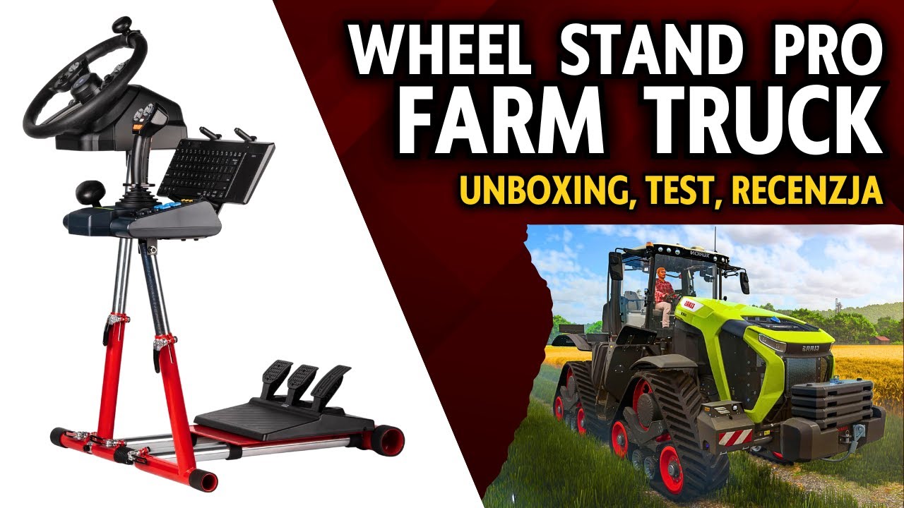 WHEEL STAND PRO FARM TRUCK 🔥 Recenzja stojaka do kierownicy