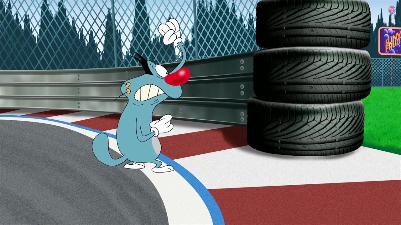 Oggy and the Cockroaches - Formula 1 (s03e37) Full Episode in HD