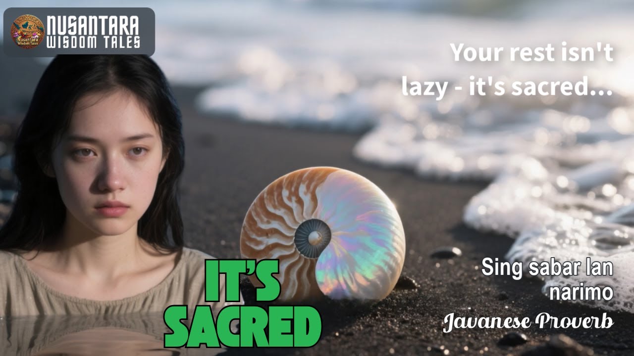 Why Working Harder Is Making You Less Productive — A Javanese Truth|Javanese Proverb|Nusa Tales