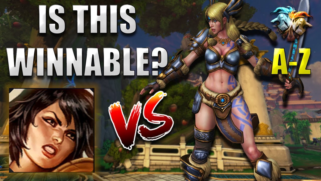 Tryhard Freya In A COUNTER Match Up!? A-Z Series - Grandmasters Ranked Duel - SMITE