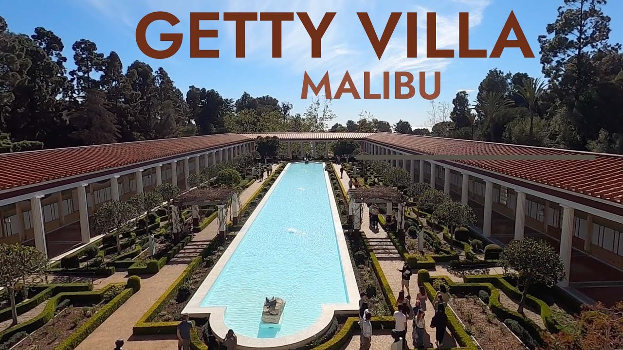 Visiting The Getty Villa Museum with Kids - Malibu, California