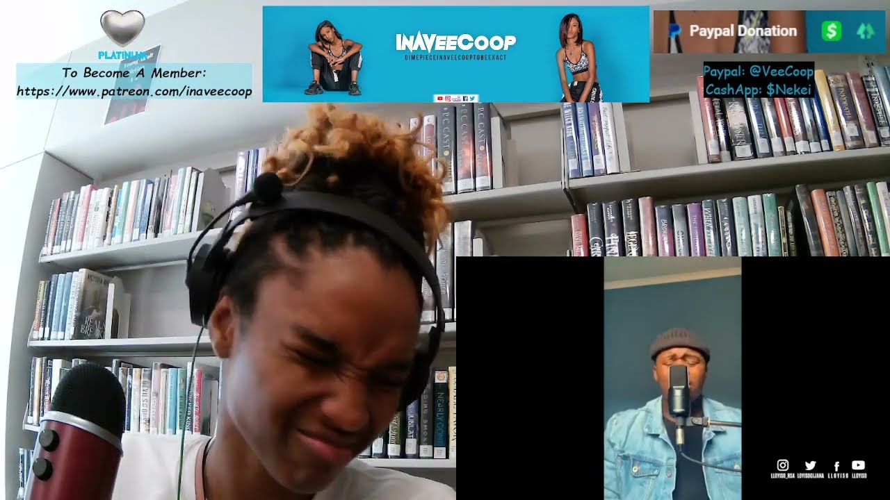 SO WILL I - Hillsong (Cover by Lloyiso) | REACTION (InAVeeCoop Reacts)