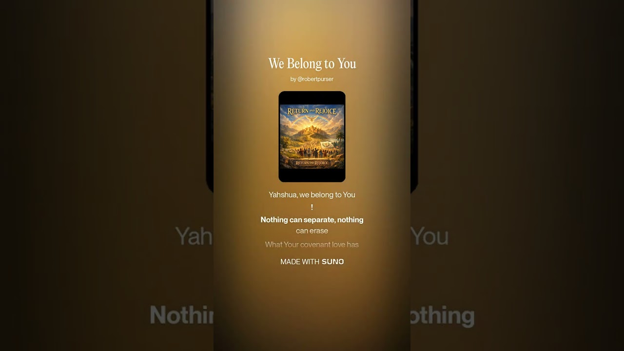 We Belong to You