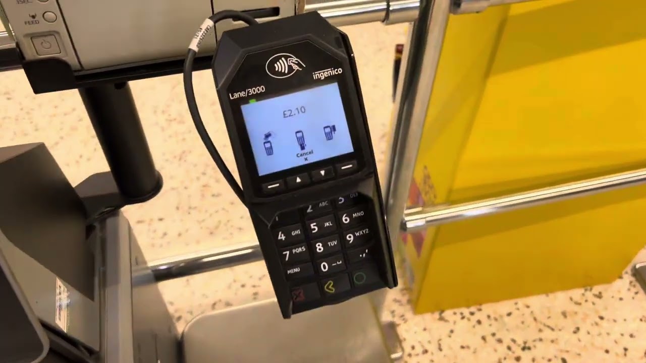 NCR Self Checkout at Morrisons Canvey Island