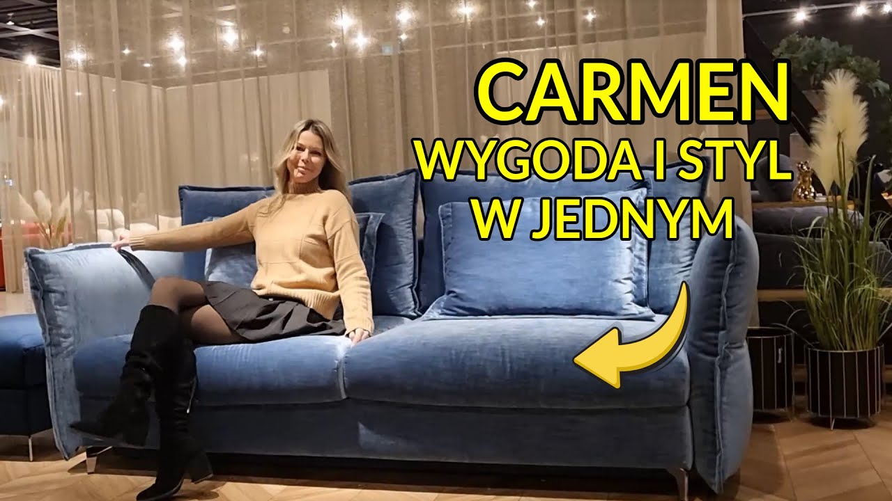 Carmen od Befame – Nowoczesna Sofa i Narożnik z Funkcją Spania! Wygoda i Styl w Jednym!
