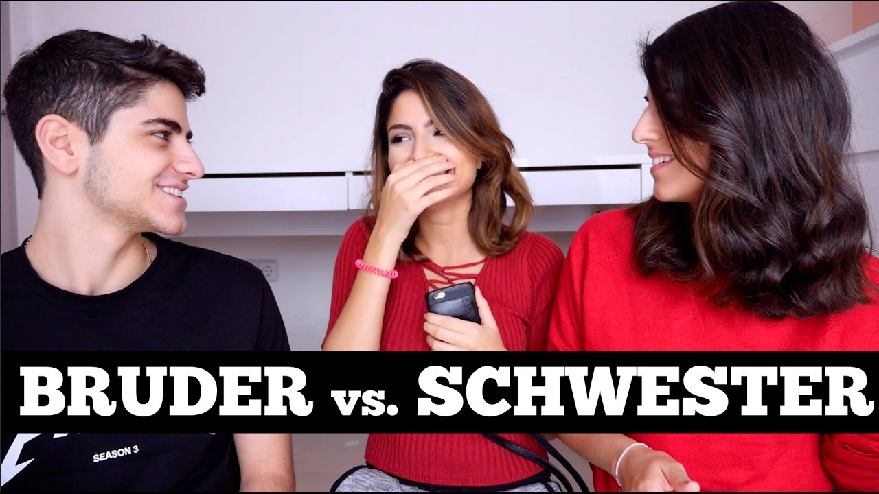 WER KENNT MICH BESSER?! - Bruder vs. Schwester