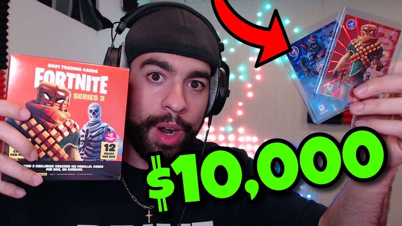 Fortnite RARE TRADING CARDS Unboxing! ($1000)