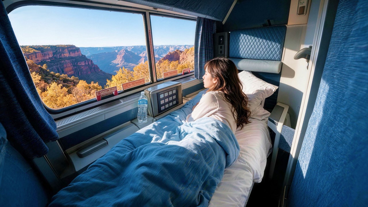 96 Hrs Across USA by Rail: LA to NYC on First Class Sleeper Trains 🇺🇸