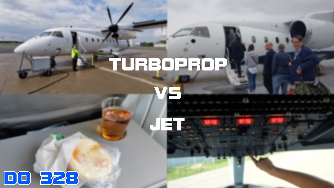 Ich bin zwei Mal mit der Dornier 328 geflogen!