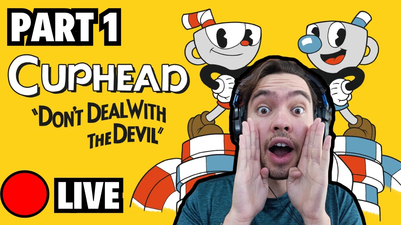 Cuphead 🔴🔴LIVE 🔴🔴 Part 1 (ESP/ENG)