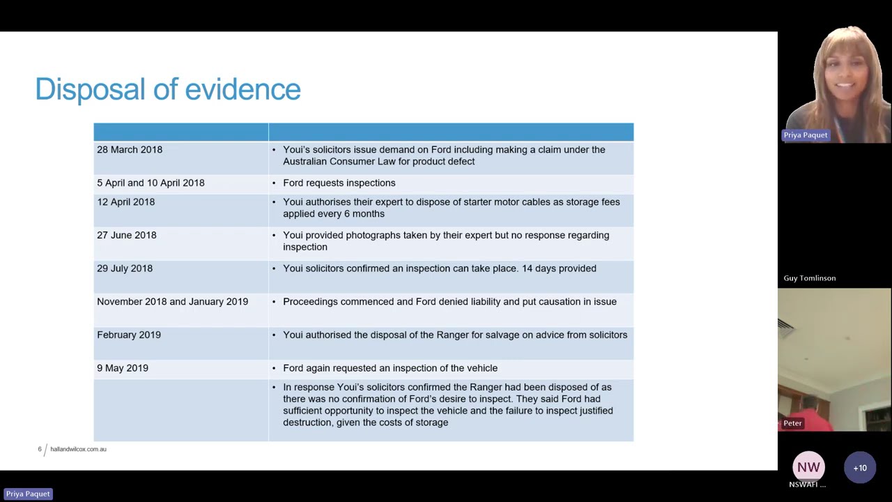 March 2025 Education Night - The Challis Case  Forensics and the Destruction of Evidence