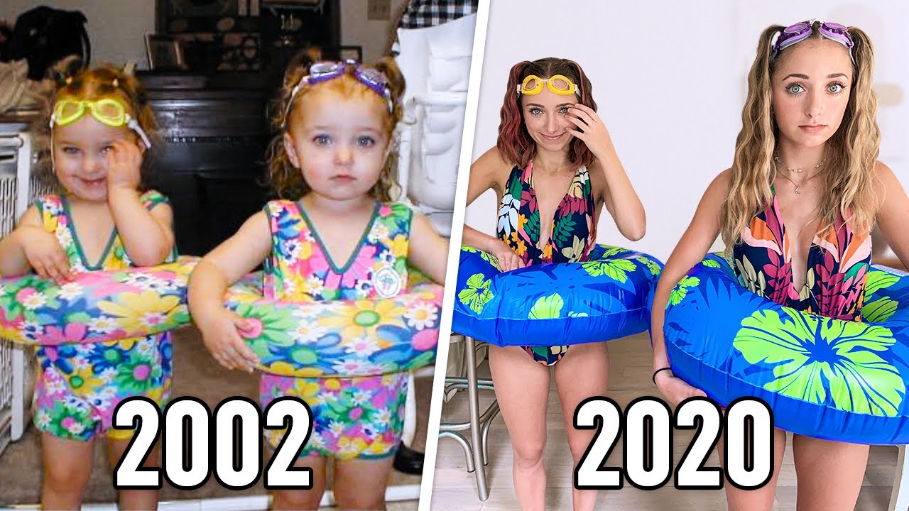Recreating Our CHILDHOOD Fashion Outfits | Brooklyn & Bailey