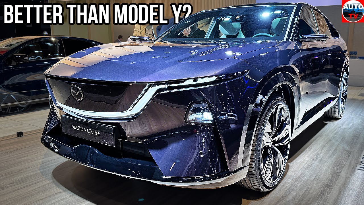 New 2026 MAZDA CX-6e: The 'Chinese' Tesla Killer? | FIRST LOOK