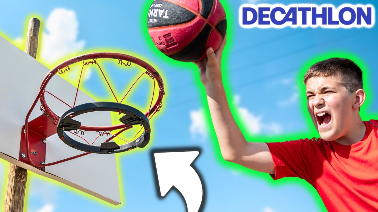 BASKET COME UN VIDEOGIOCO con il Canestro Interattivo di Decathlon
