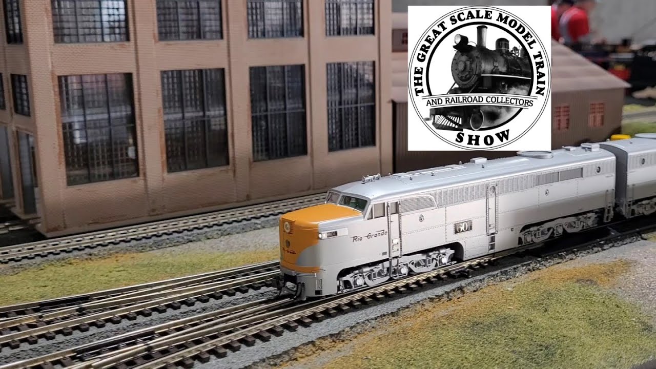 2024 Great Scale Train Show HO Train Action
