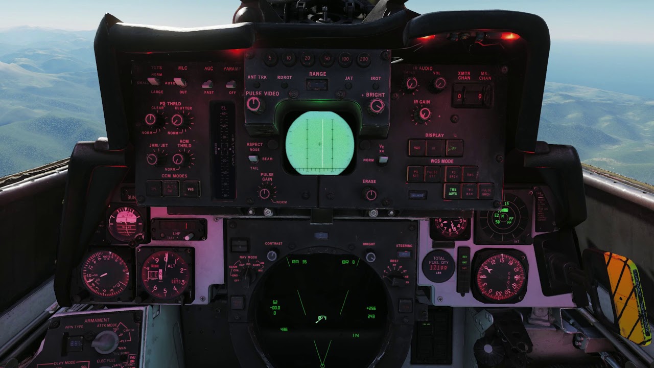 DCS F14 RIO gameplay (DDCS server)