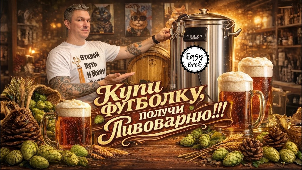 I'm giving away an EasyBrew home brewery!