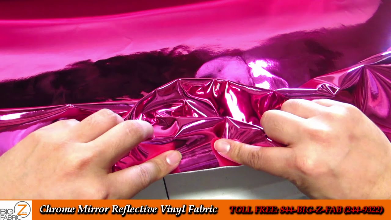Big Z Fabric - Chrome Mirror Reflective Vinyl Fabric/DuroLast&trade;