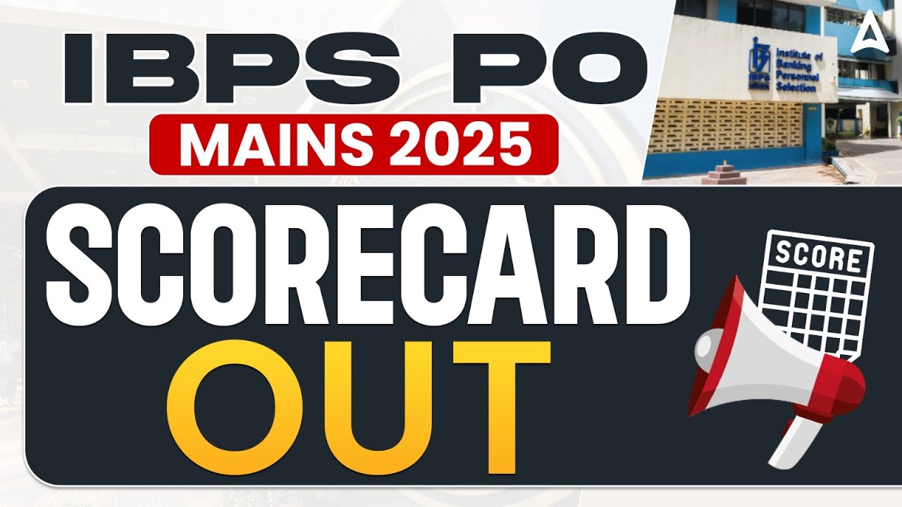 IBPS PO Mains 2025 Scorecard Out! I How to Check IBPS PO Mains Scorecard | By Ashish Gautam