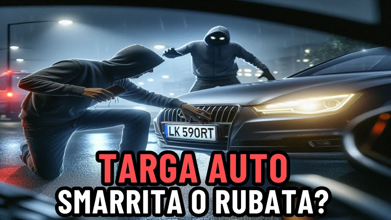 TARGA AUTO SMARRITA O RUBATA? E' possibile chiedere un duplicato o usare una riproduzione Amazon?