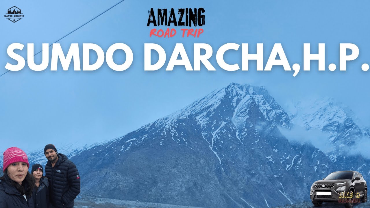 [VLOG-2] Amazing Road Trip of Sissu to Sumdo Darch H.P. by car with family #firstvlog #camping #new