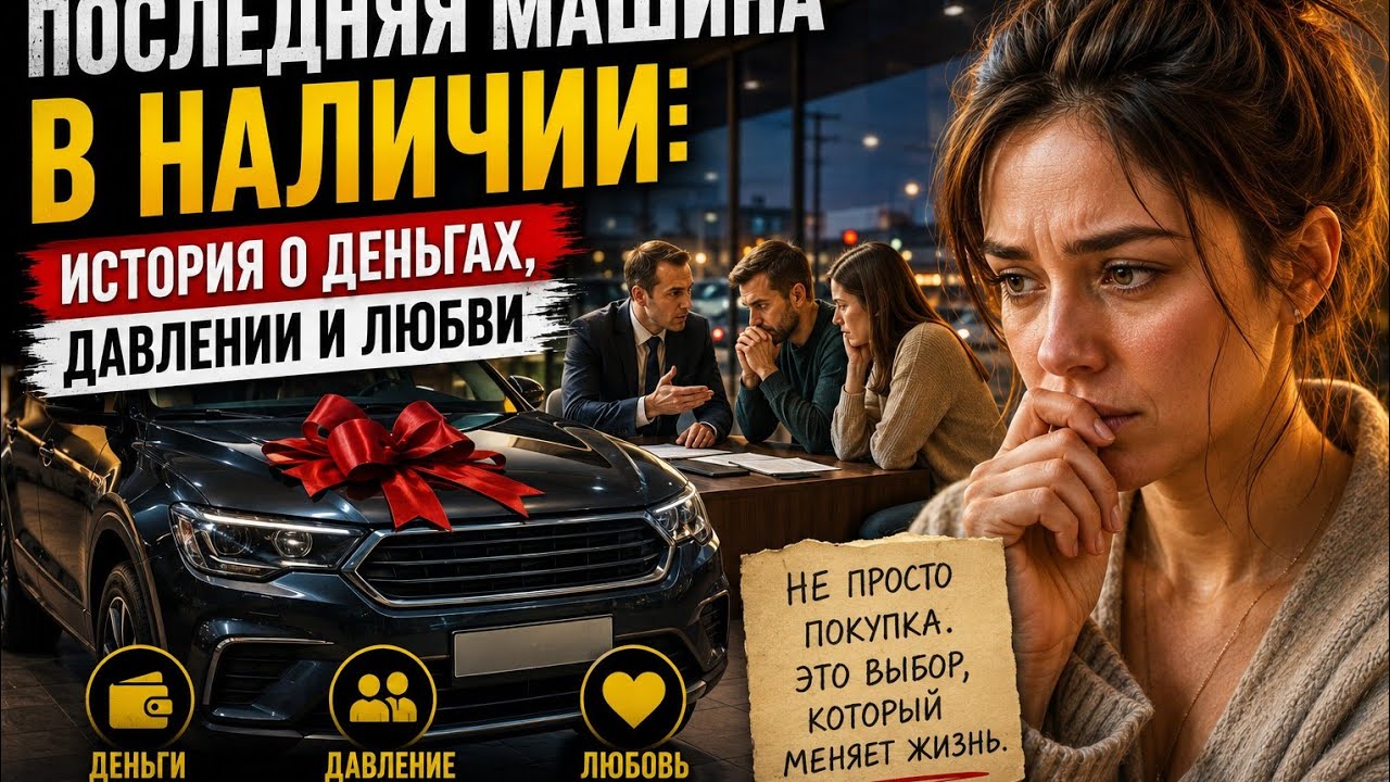 «Последняя машина в наличии: история о деньгах, давлении и любви»